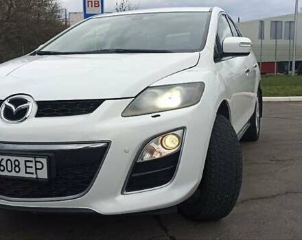 Белый Мазда СХ-7, объемом двигателя 2.26 л и пробегом 193 тыс. км за 8500 $, фото 2 на Automoto.ua