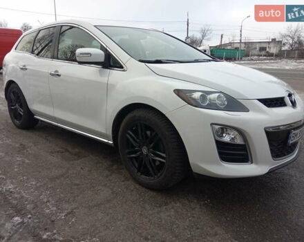 Белый Мазда СХ-7, объемом двигателя 2.2 л и пробегом 157 тыс. км за 13200 $, фото 1 на Automoto.ua