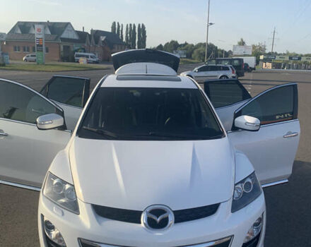 Белый Мазда СХ-7, объемом двигателя 2.2 л и пробегом 185 тыс. км за 9700 $, фото 4 на Automoto.ua