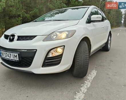 Белый Мазда СХ-7, объемом двигателя 2.18 л и пробегом 168 тыс. км за 10600 $, фото 12 на Automoto.ua