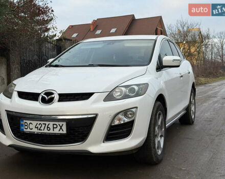 Белый Мазда СХ-7, объемом двигателя 2.18 л и пробегом 229 тыс. км за 10500 $, фото 1 на Automoto.ua