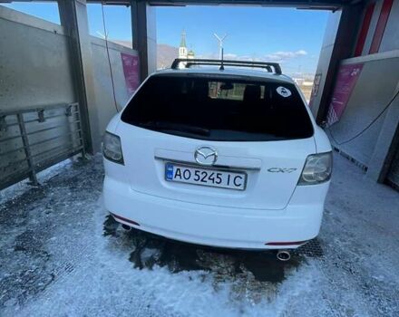 Белый Мазда СХ-7, объемом двигателя 2.3 л и пробегом 192 тыс. км за 8700 $, фото 2 на Automoto.ua