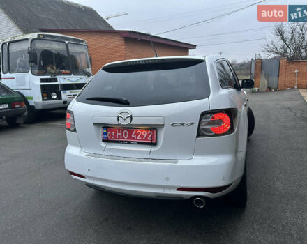 Білий Мазда СХ-7, об'ємом двигуна 2.2 л та пробігом 243 тис. км за 10999 $, фото 11 на Automoto.ua