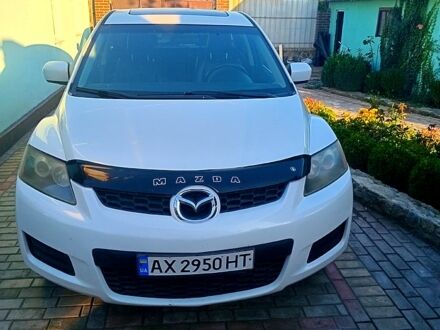 Білий Мазда СХ-7, об'ємом двигуна 2.3 л та пробігом 94 тис. км за 5700 $, фото 1 на Automoto.ua