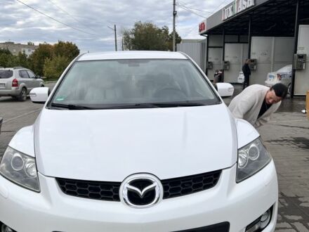 Белый Мазда СХ-7, объемом двигателя 2.3 л и пробегом 186 тыс. км за 7000 $, фото 1 на Automoto.ua