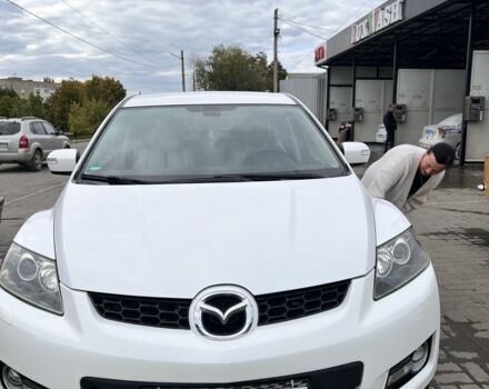 Белый Мазда СХ-7, объемом двигателя 2.3 л и пробегом 186 тыс. км за 7000 $, фото 1 на Automoto.ua