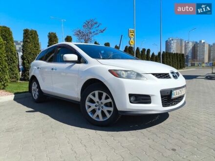 Белый Мазда СХ-7, объемом двигателя 2.3 л и пробегом 102 тыс. км за 7499 $, фото 1 на Automoto.ua