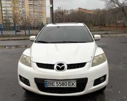 Белый Мазда СХ-7, объемом двигателя 2.26 л и пробегом 130 тыс. км за 7200 $, фото 1 на Automoto.ua