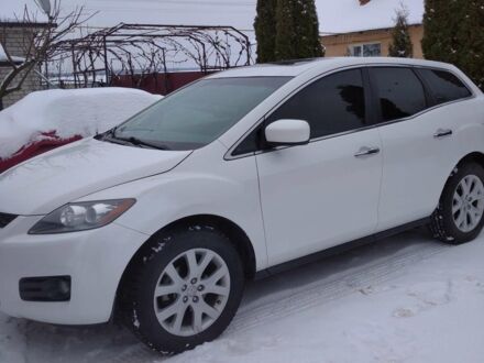 Белый Мазда СХ-7, объемом двигателя 2.26 л и пробегом 140 тыс. км за 7000 $, фото 1 на Automoto.ua