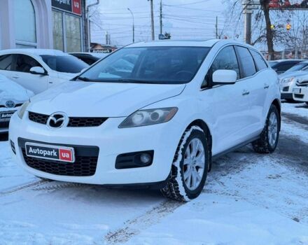 Белый Мазда СХ-7, объемом двигателя 2.3 л и пробегом 230 тыс. км за 6690 $, фото 1 на Automoto.ua
