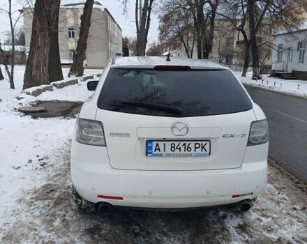 Белый Мазда СХ-7, объемом двигателя 2.3 л и пробегом 200 тыс. км за 7500 $, фото 1 на Automoto.ua