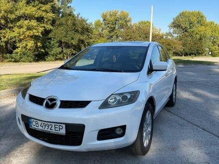 Белый Мазда СХ-7, объемом двигателя 2.26 л и пробегом 275 тыс. км за 5000 $, фото 1 на Automoto.ua