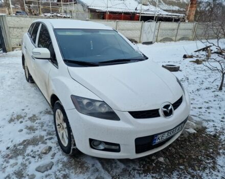 Белый Мазда СХ-7, объемом двигателя 2.3 л и пробегом 190 тыс. км за 5150 $, фото 1 на Automoto.ua