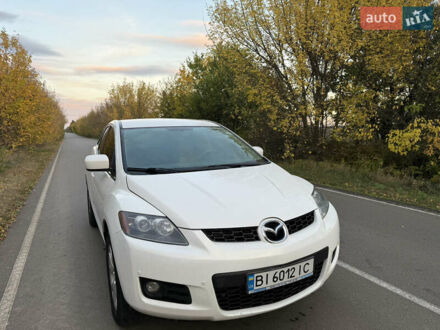 Мазда СХ-7 2008 в Борисполе на Automoto.ua Белый Мазда СХ-7, объемом двигателя 2.3 л и пробегом 210 тыс. км за 6800 $, фото 1 на Automoto.ua