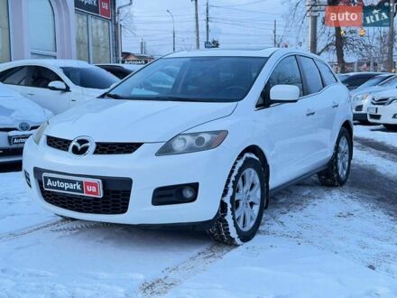 Белый Мазда СХ-7, объемом двигателя 2.3 л и пробегом 230 тыс. км за 6640 $, фото 1 на Automoto.ua