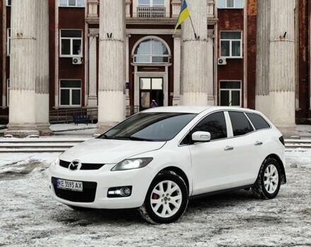 Белый Мазда СХ-7, объемом двигателя 2.3 л и пробегом 187 тыс. км за 7500 $, фото 1 на Automoto.ua