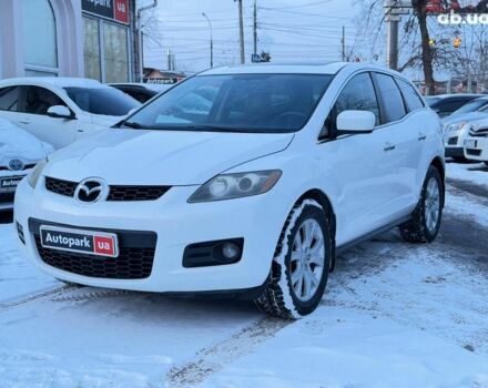 Белый Мазда СХ-7, объемом двигателя 2.3 л и пробегом 230 тыс. км за 6690 $, фото 1 на Automoto.ua