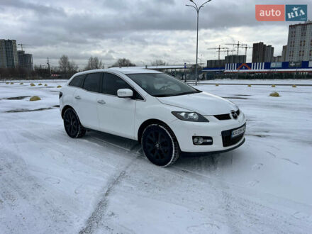 Белый Мазда СХ-7, объемом двигателя 2.3 л и пробегом 168 тыс. км за 7200 $, фото 1 на Automoto.ua