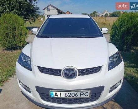 Белый Мазда СХ-7, объемом двигателя 2.3 л и пробегом 169 тыс. км за 7500 $, фото 1 на Automoto.ua