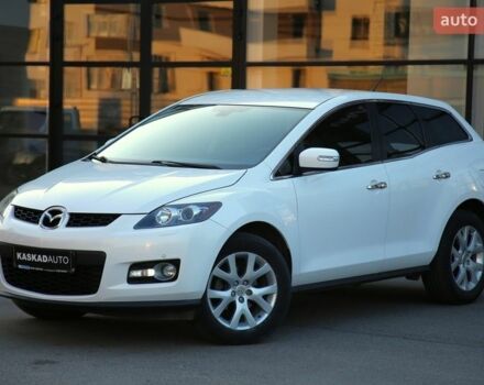 Белый Мазда СХ-7, объемом двигателя 2.26 л и пробегом 152 тыс. км за 9600 $, фото 1 на Automoto.ua