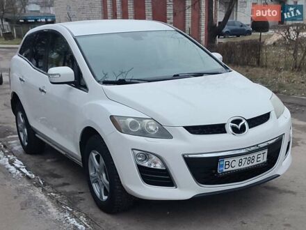 Белый Мазда СХ-7, объемом двигателя 2.18 л и пробегом 250 тыс. км за 10200 $, фото 1 на Automoto.ua