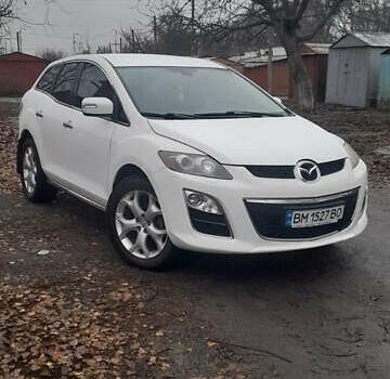Белый Мазда СХ-7, объемом двигателя 2.26 л и пробегом 165 тыс. км за 8700 $, фото 1 на Automoto.ua