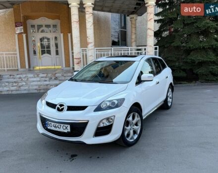 Белый Мазда СХ-7, объемом двигателя 2.26 л и пробегом 139 тыс. км за 9399 $, фото 1 на Automoto.ua