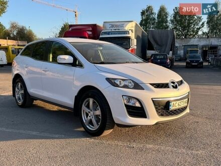 Белый Мазда СХ-7, объемом двигателя 2.18 л и пробегом 206 тыс. км за 10400 $, фото 1 на Automoto.ua
