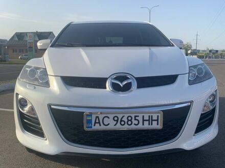 Белый Мазда СХ-7, объемом двигателя 2.2 л и пробегом 185 тыс. км за 9500 $, фото 1 на Automoto.ua