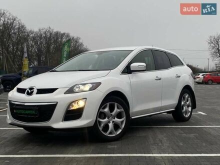 Белый Мазда СХ-7, объемом двигателя 2.3 л и пробегом 218 тыс. км за 7990 $, фото 1 на Automoto.ua