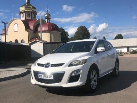 Білий Мазда СХ-7, об'ємом двигуна 2.18 л та пробігом 190 тис. км за 10500 $, фото 1 на Automoto.ua