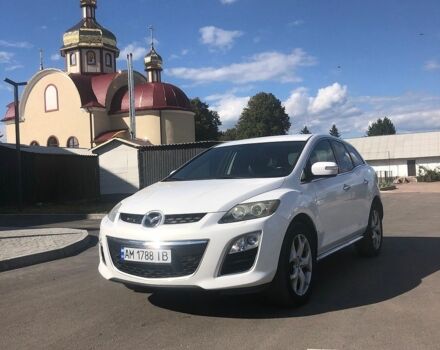 Белый Мазда СХ-7, объемом двигателя 2.18 л и пробегом 190 тыс. км за 10500 $, фото 1 на Automoto.ua