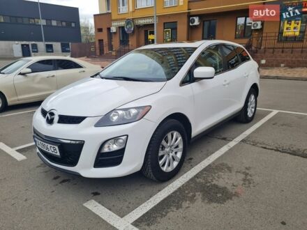 Белый Мазда СХ-7, объемом двигателя 2.5 л и пробегом 250 тыс. км за 10700 $, фото 1 на Automoto.ua