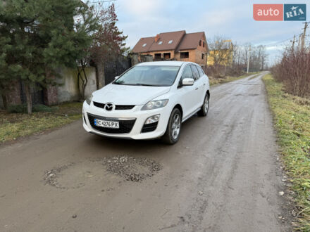 Белый Мазда СХ-7, объемом двигателя 2.2 л и пробегом 229 тыс. км за 8890 $, фото 1 на Automoto.ua