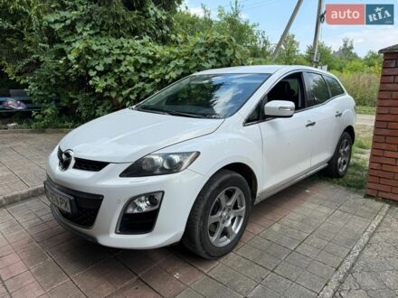 Білий Мазда СХ-7, об'ємом двигуна 2.18 л та пробігом 220 тис. км за 8500 $, фото 1 на Automoto.ua