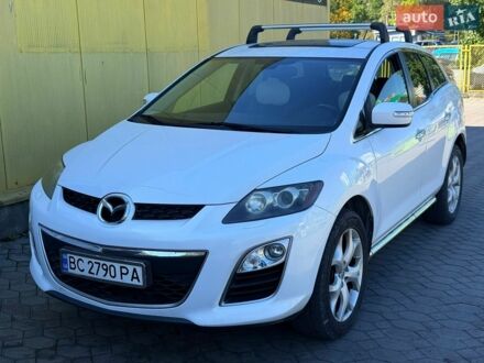 Белый Мазда СХ-7, объемом двигателя 2.2 л и пробегом 306 тыс. км за 9400 $, фото 1 на Automoto.ua