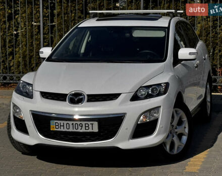 Белый Мазда СХ-7, объемом двигателя 2.26 л и пробегом 98 тыс. км за 9500 $, фото 1 на Automoto.ua