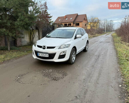 Белый Мазда СХ-7, объемом двигателя 2.18 л и пробегом 229 тыс. км за 10500 $, фото 1 на Automoto.ua