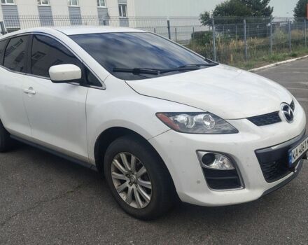 Белый Мазда СХ-7, объемом двигателя 2.5 л и пробегом 140 тыс. км за 8500 $, фото 1 на Automoto.ua