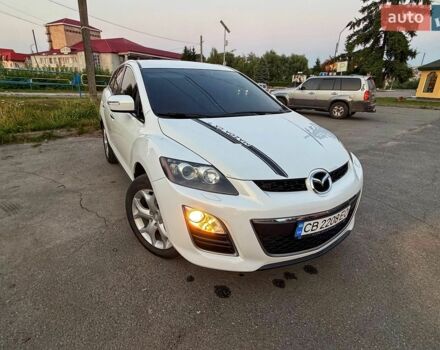 Белый Мазда СХ-7, объемом двигателя 2.2 л и пробегом 204 тыс. км за 10700 $, фото 1 на Automoto.ua