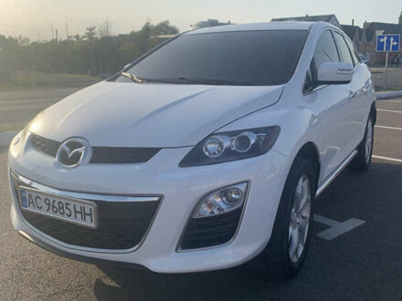 Белый Мазда СХ-7, объемом двигателя 2.2 л и пробегом 185 тыс. км за 9500 $, фото 1 на Automoto.ua