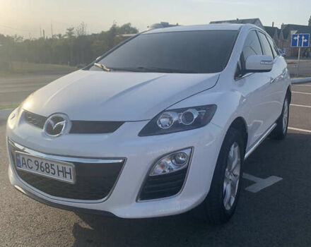 Белый Мазда СХ-7, объемом двигателя 2.2 л и пробегом 185 тыс. км за 9500 $, фото 1 на Automoto.ua