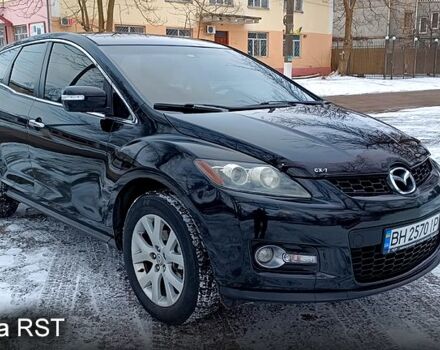 Черный Мазда СХ-7, объемом двигателя 2.3 л и пробегом 140 тыс. км за 7000 $, фото 1 на Automoto.ua