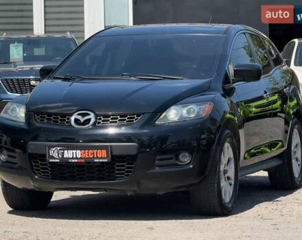 Черный Мазда СХ-7, объемом двигателя 2.3 л и пробегом 180 тыс. км за 5600 $, фото 2 на Automoto.ua