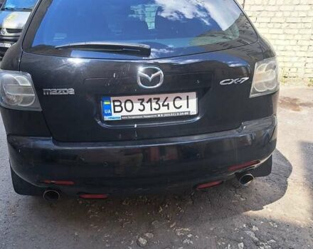Черный Мазда СХ-7, объемом двигателя 2.3 л и пробегом 103 тыс. км за 6500 $, фото 3 на Automoto.ua