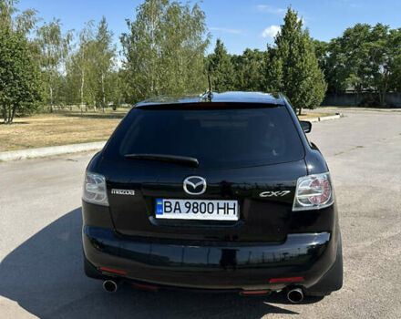 Черный Мазда СХ-7, объемом двигателя 2.3 л и пробегом 180 тыс. км за 6900 $, фото 3 на Automoto.ua