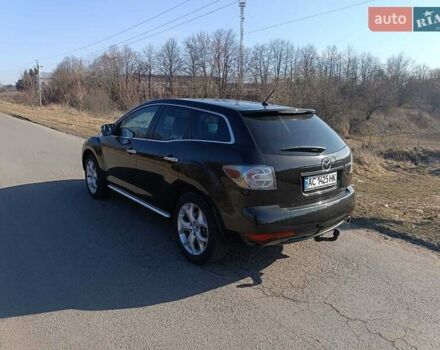 Черный Мазда СХ-7, объемом двигателя 2.2 л и пробегом 215 тыс. км за 10500 $, фото 10 на Automoto.ua