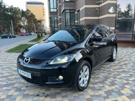 Черный Мазда СХ-7, объемом двигателя 2.3 л и пробегом 190 тыс. км за 6900 $, фото 1 на Automoto.ua