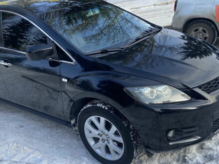 Черный Мазда СХ-7, объемом двигателя 2.26 л и пробегом 210 тыс. км за 7000 $, фото 1 на Automoto.ua