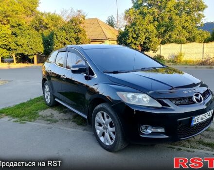 Черный Мазда СХ-7, объемом двигателя 2.3 л и пробегом 232 тыс. км за 7800 $, фото 1 на Automoto.ua